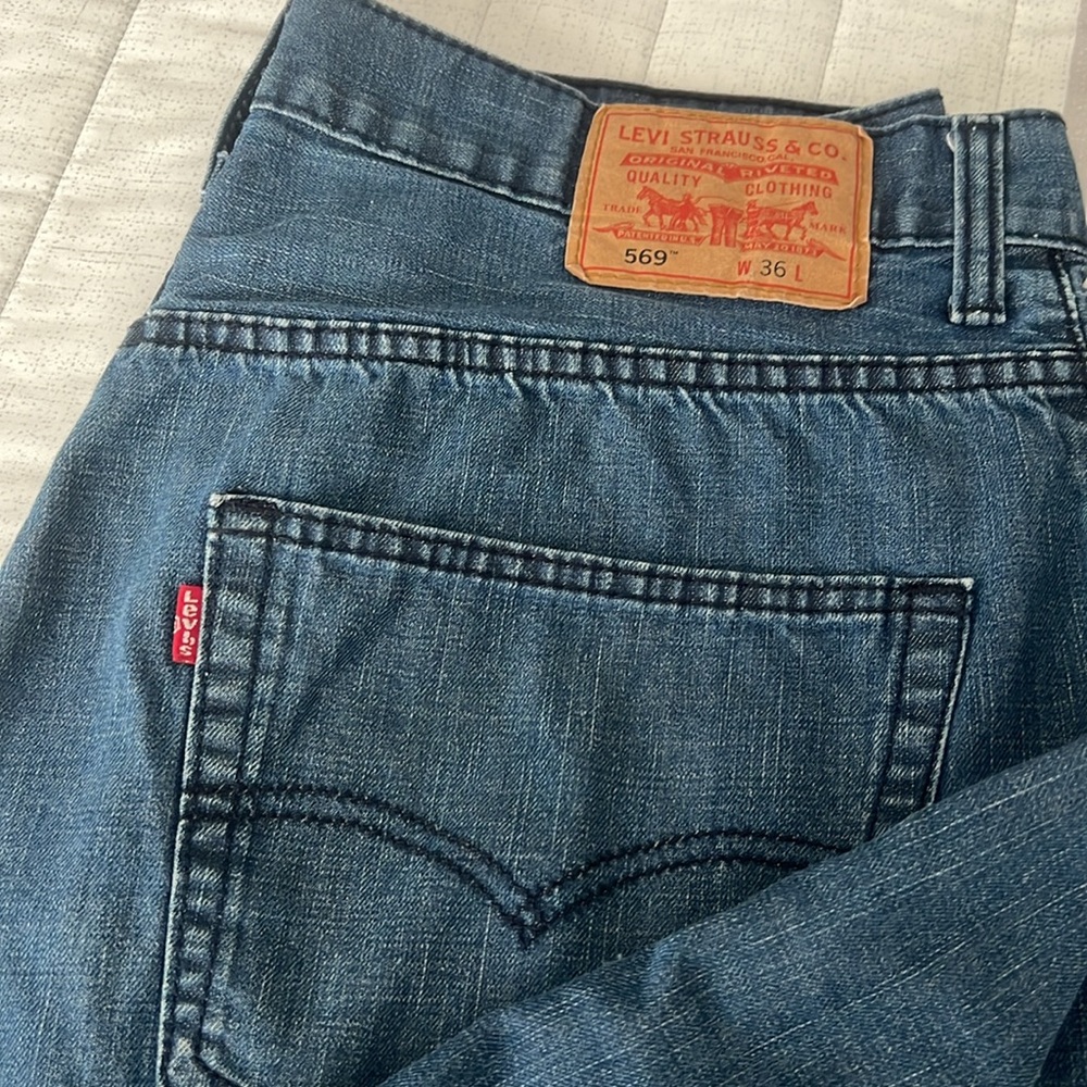 (LEVI STRAUSS&CO)men’s short jeans 100% cotton BEST 
QUALITY,CLOTHING sizeW 36 L